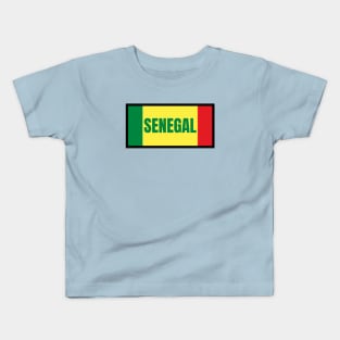 Senegalese Flag Colors Kids T-Shirt